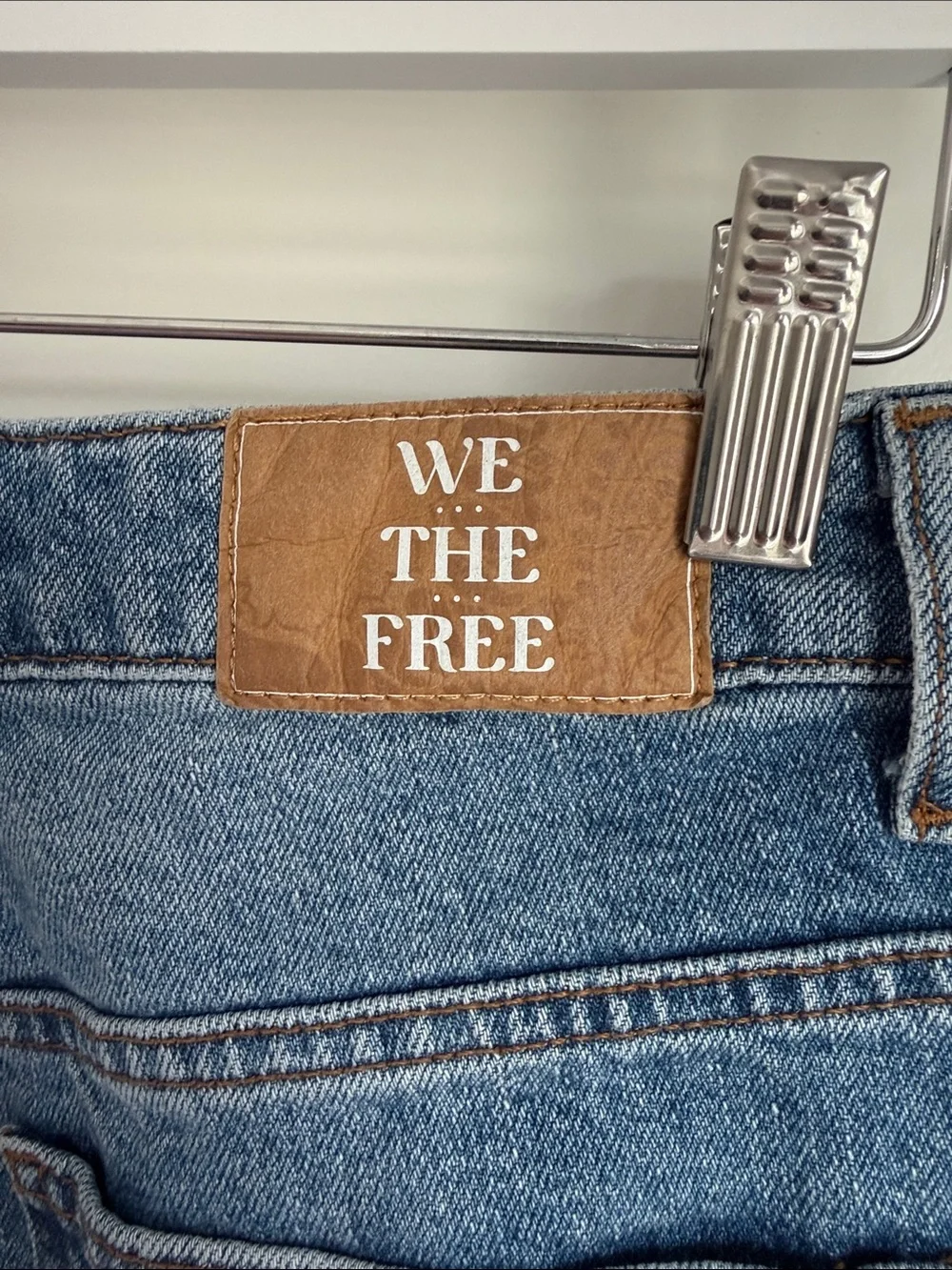 FREE PEOPLE The Pacifica High Rise Slim Straight Leg Jeans
